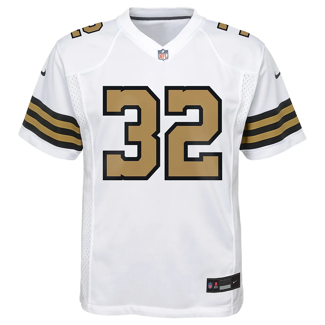 Zennovawear Tyrann Mathieu New Orleans Saints Youth Game Jersey - White