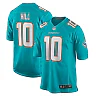 Zennovawear Tyreek Hill Miami Dolphins Youth Game Jersey - Aqua