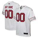Zennovawear Arizona Cardinals Youth Custom Game Jersey - White