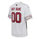 Zennovawear Arizona Cardinals Youth Custom Game Jersey - White