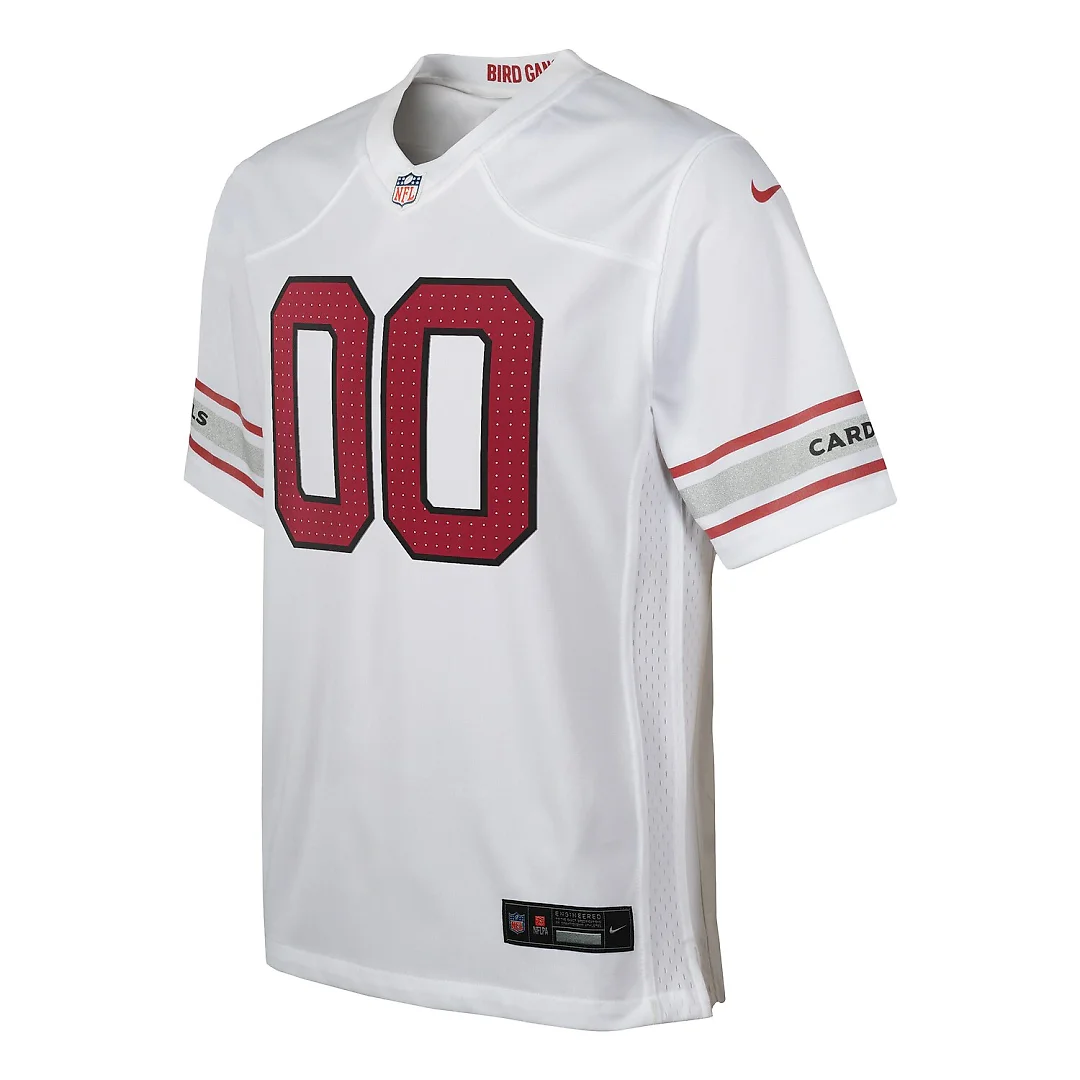 Zennovawear Arizona Cardinals Youth Custom Game Jersey - White