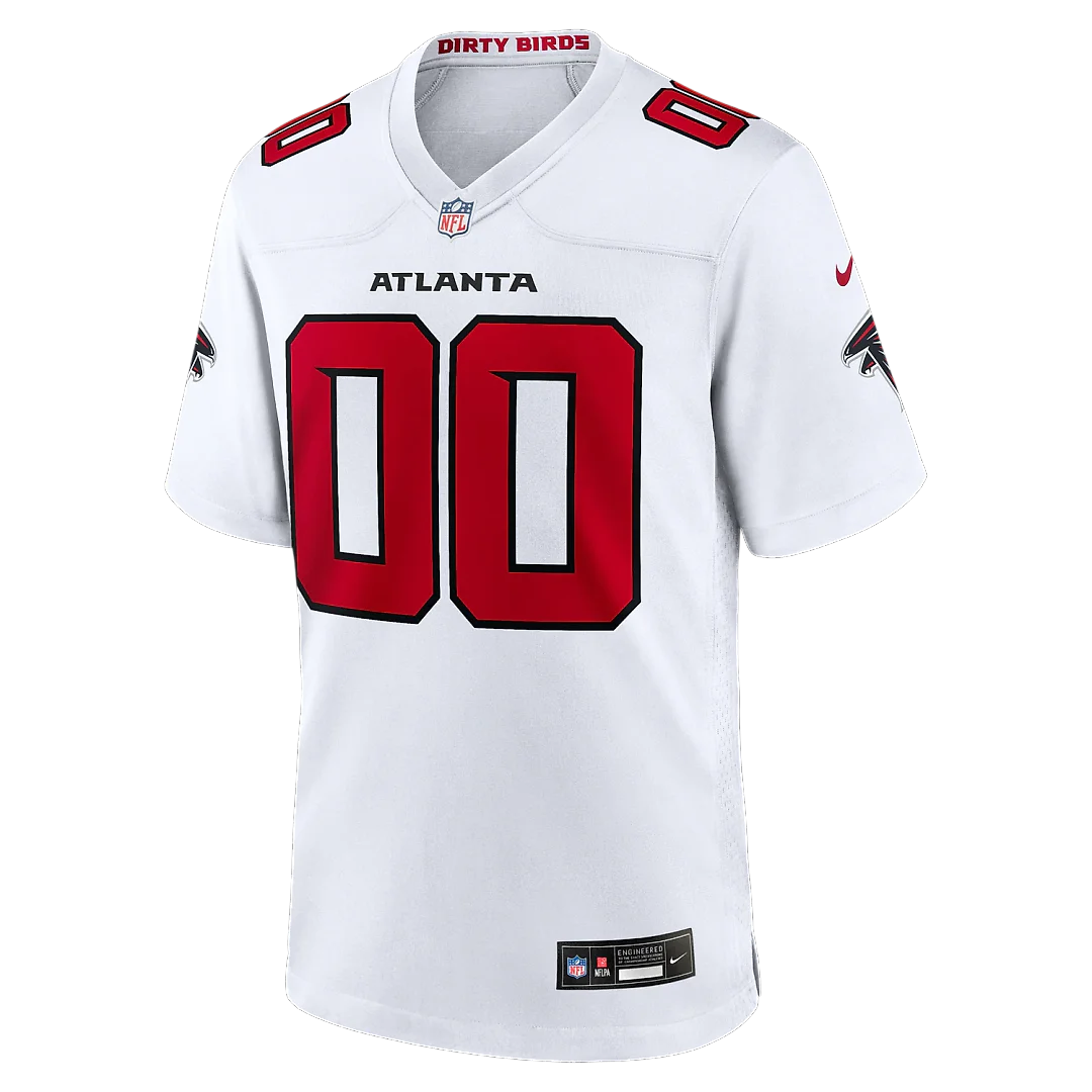 Zennovawear Atlanta Falcons Youth Custom Game Jersey - White