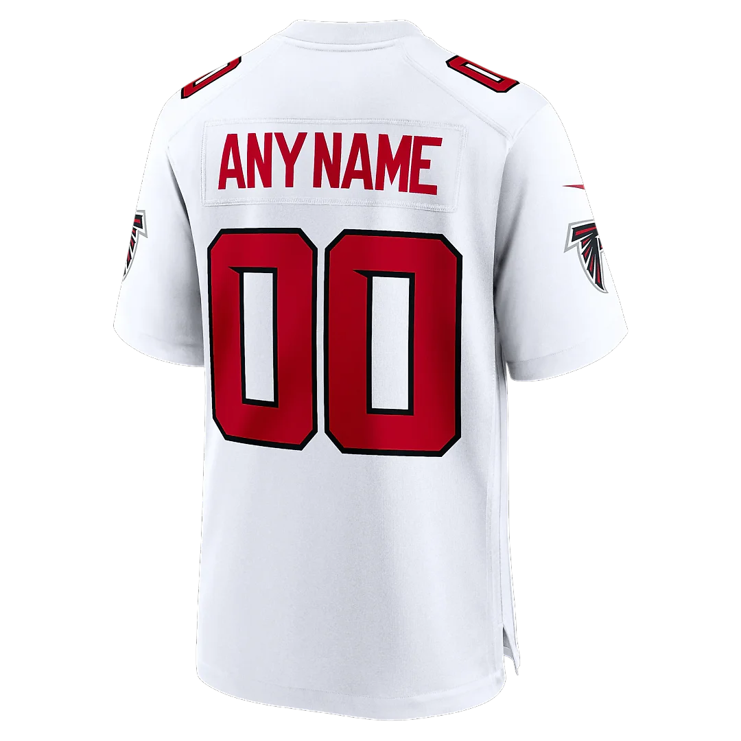 Zennovawear Atlanta Falcons Youth Custom Game Jersey - White