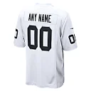 Zennovawear Las Vegas Raiders Youth Team Custom Game Jersey - White