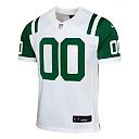 Zennovawear New York Jets Youth Classic Alternate Custom Replica Jersey - White