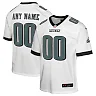 Zennovawear Philadelphia Eagles Youth Away Custom Game Jersey - White