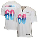 Zennovawear Super Bowl LX Youth Game Jersey - White