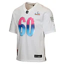 Zennovawear Super Bowl LX Youth Game Jersey - White