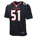 Zennovawear Will Anderson Jr. Houston Texans Youth Game Jersey - Navy