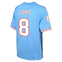 Zennovawear Will Levis Tennessee Titans Youth Game Jersey - Light Blue