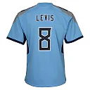 Zennovawear Will Levis Tennessee Titans Youth Game Jersey - Light Blue