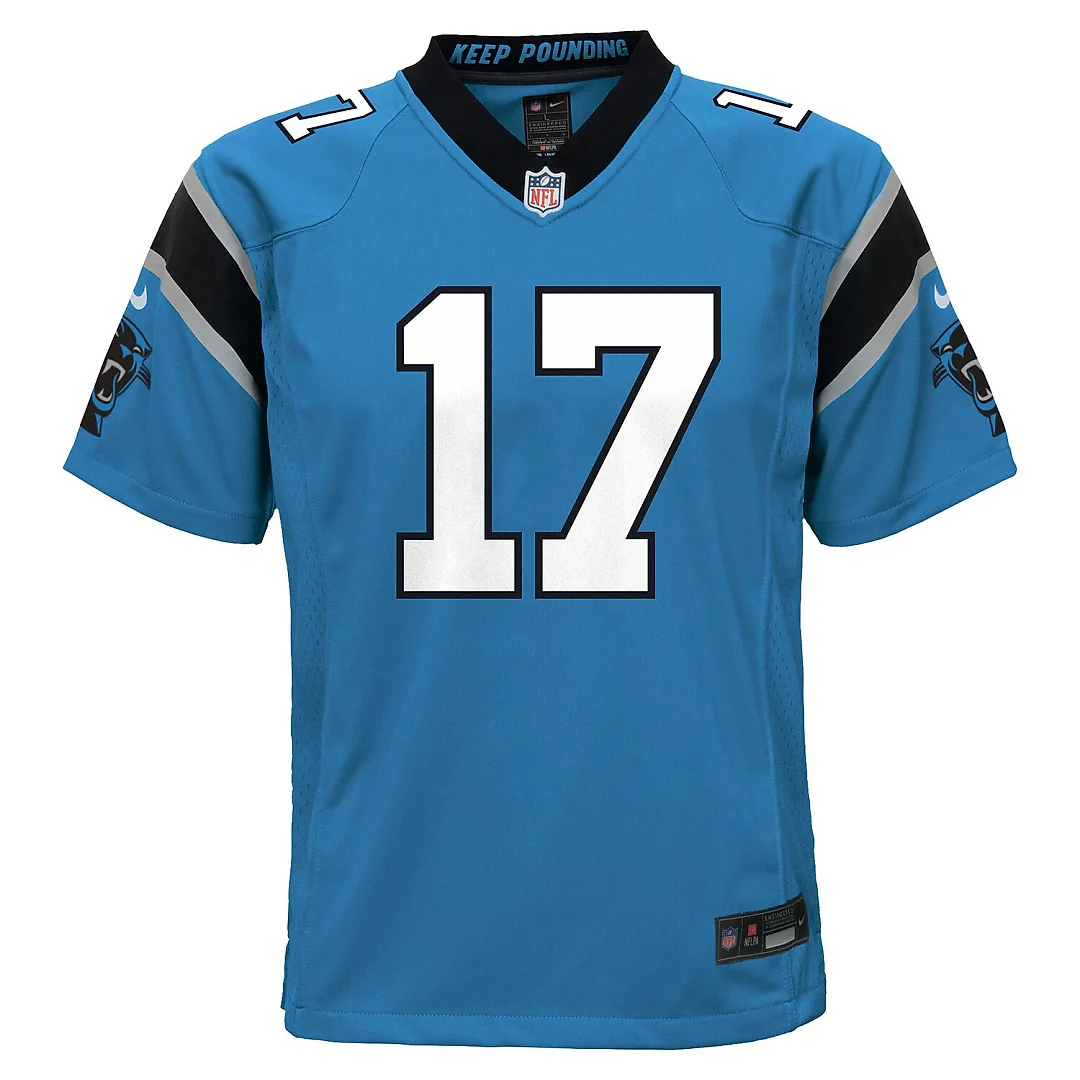 Zennovawear Xavier Legette Carolina Panthers Youth Alternate Game Jersey - Blue