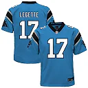 Zennovawear Xavier Legette Carolina Panthers Youth Alternate Game Jersey - Blue