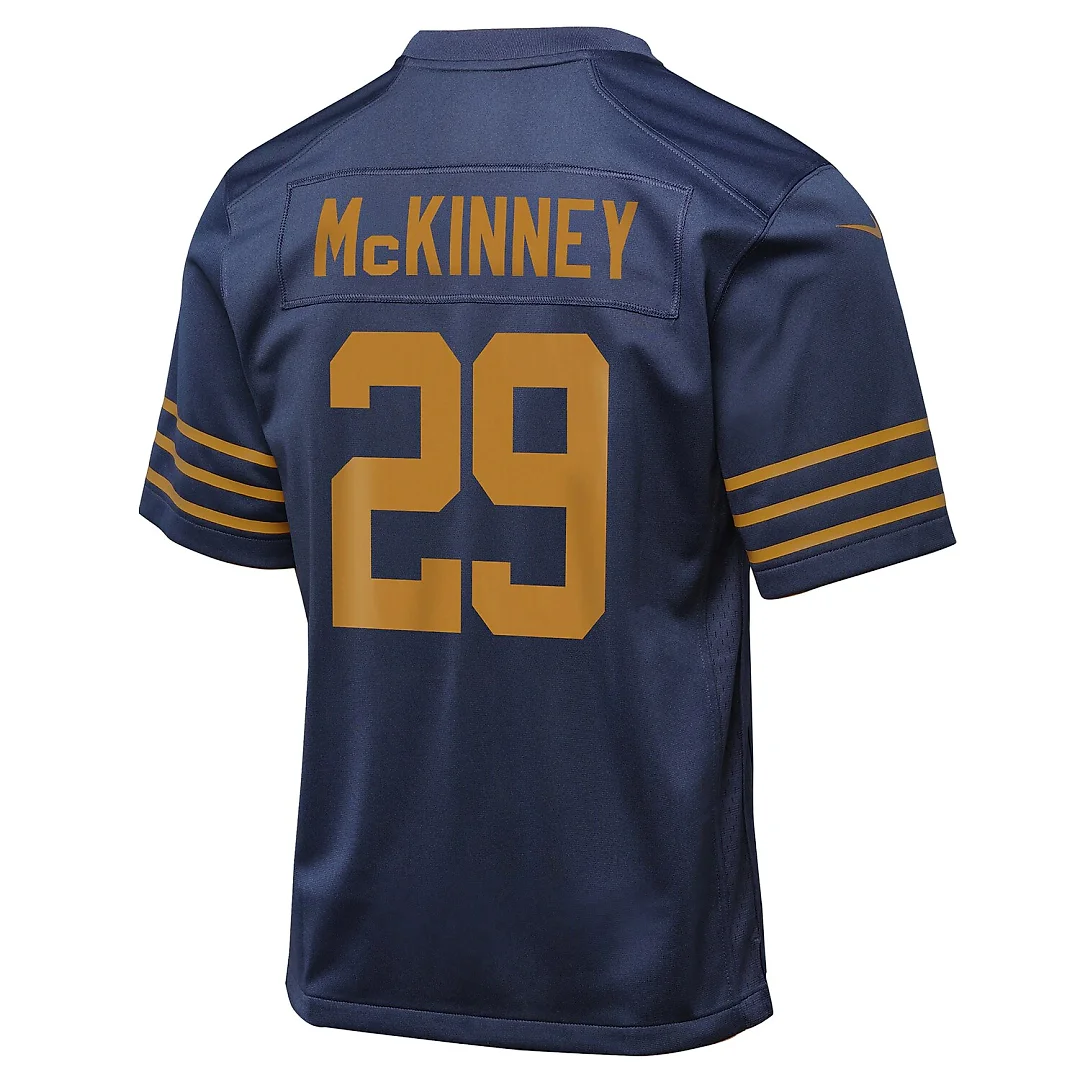 Zennovawear Xavier McKinney Green Bay Packers Youth The 1923 Classic Game Jersey - Navy