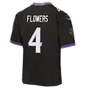 Zennovawear Zay Flowers Baltimore Ravens Youth Alternate Game Jersey - Black