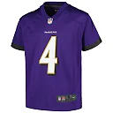 Zennovawear Zay Flowers Baltimore Ravens Youth Game Jersey - Purple