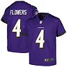 Zennovawear Zay Flowers Baltimore Ravens Youth Game Jersey - Purple