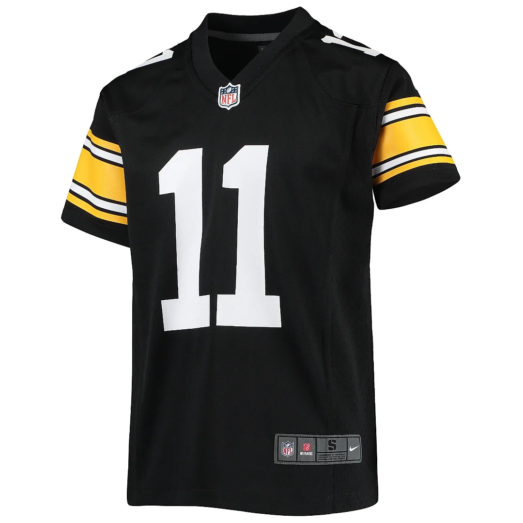 Zennovawear Youth Pittsburgh Steelers Chase Claypool Black Alternate Game Jersey