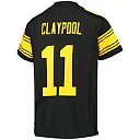 Zennovawear Youth Pittsburgh Steelers Chase Claypool Black Alternate Player Game Jersey