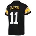 Zennovawear Youth Pittsburgh Steelers Chase Claypool Black Alternate Game Jersey