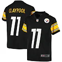 Zennovawear Youth Pittsburgh Steelers Chase Claypool Black Game Jersey