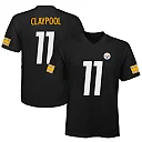 Zennovawear Youth Pittsburgh Steelers Chase Claypool Black Player Jersey