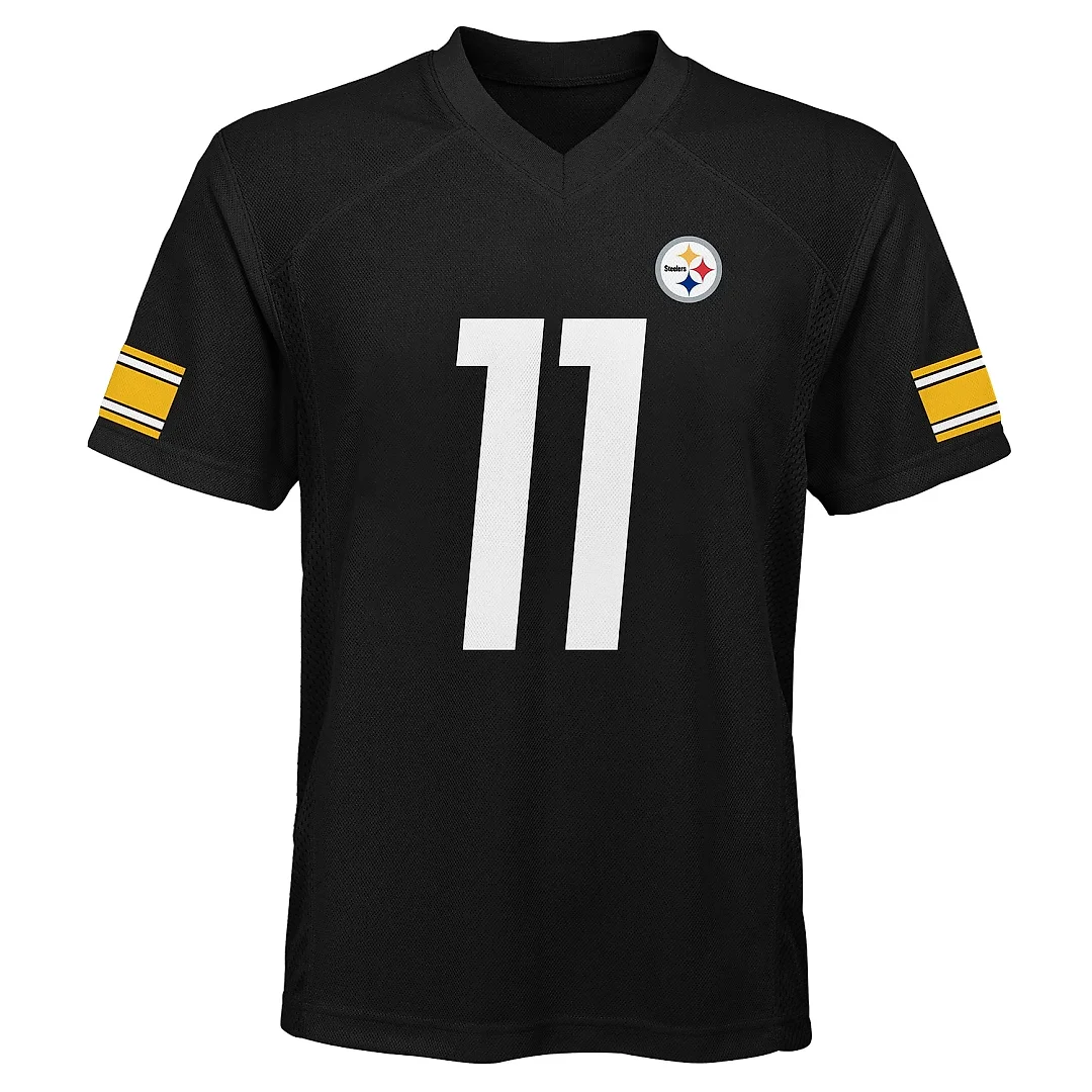 Zennovawear Youth Pittsburgh Steelers Chase Claypool Black Player Jersey