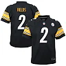 Zennovawear Youth Pittsburgh Steelers Justin Fields Black Team Game Jersey