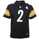 Zennovawear Youth Pittsburgh Steelers Justin Fields Black Team Game Jersey