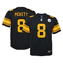 Zennovawear Youth Pittsburgh Steelers Kenny Pickett Black Game Jersey