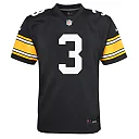 Zennovawear Youth Pittsburgh Steelers Russell Wilson Black Alternate Player Game Jersey