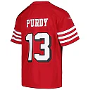 Zennovawear Youth San Francisco 49ers Brock Purdy Scarlet Game Jersey