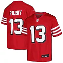 Zennovawear Youth San Francisco 49ers Brock Purdy Scarlet Game Jersey
