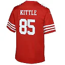 Zennovawear Youth San Francisco 49ers George Kittle Scarlet Game Jersey
