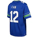 Zennovawear Youth Seattle Seahawks 12s Royal Game Jersey