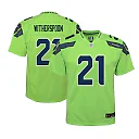 Zennovawear Youth Seattle Seahawks Devon Witherspoon Neon Green Alternate Player Game Jersey