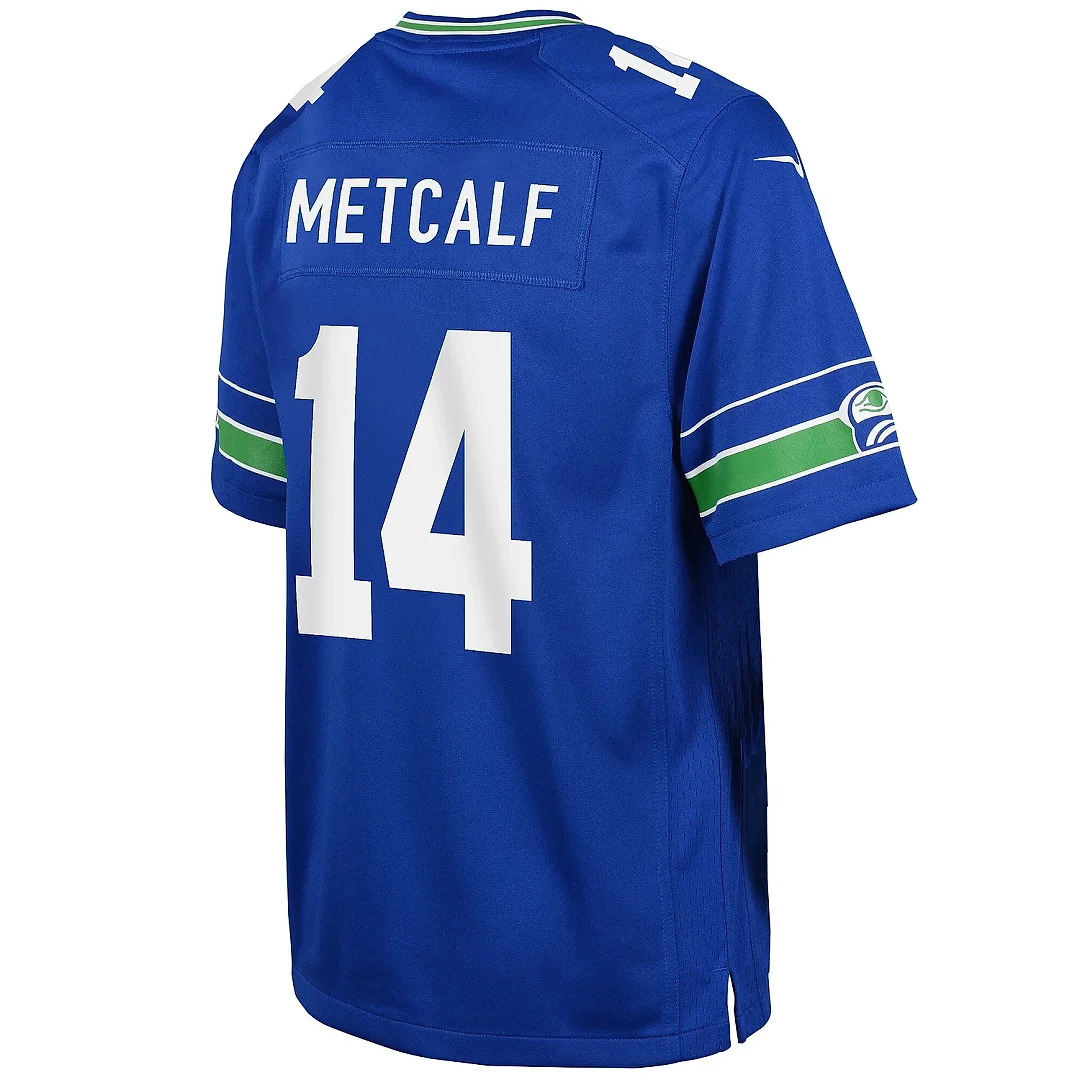 Zennovawear Youth Seattle Seahawks DK Metcalf Royal Game Jersey