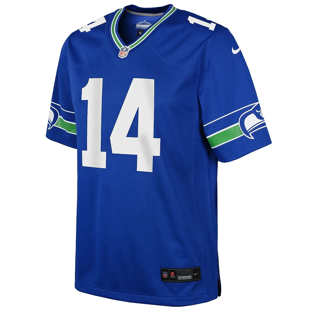 Zennovawear Youth Seattle Seahawks DK Metcalf Royal Game Jersey