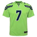 Zennovawear Youth Seattle Seahawks Geno Smith Neon Green Alternate Player Game Jersey