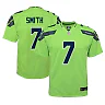 Zennovawear Youth Seattle Seahawks Geno Smith Neon Green Alternate Player Game Jersey
