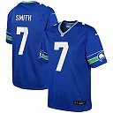 Zennovawear Youth Seattle Seahawks Geno Smith Royal Game Jersey