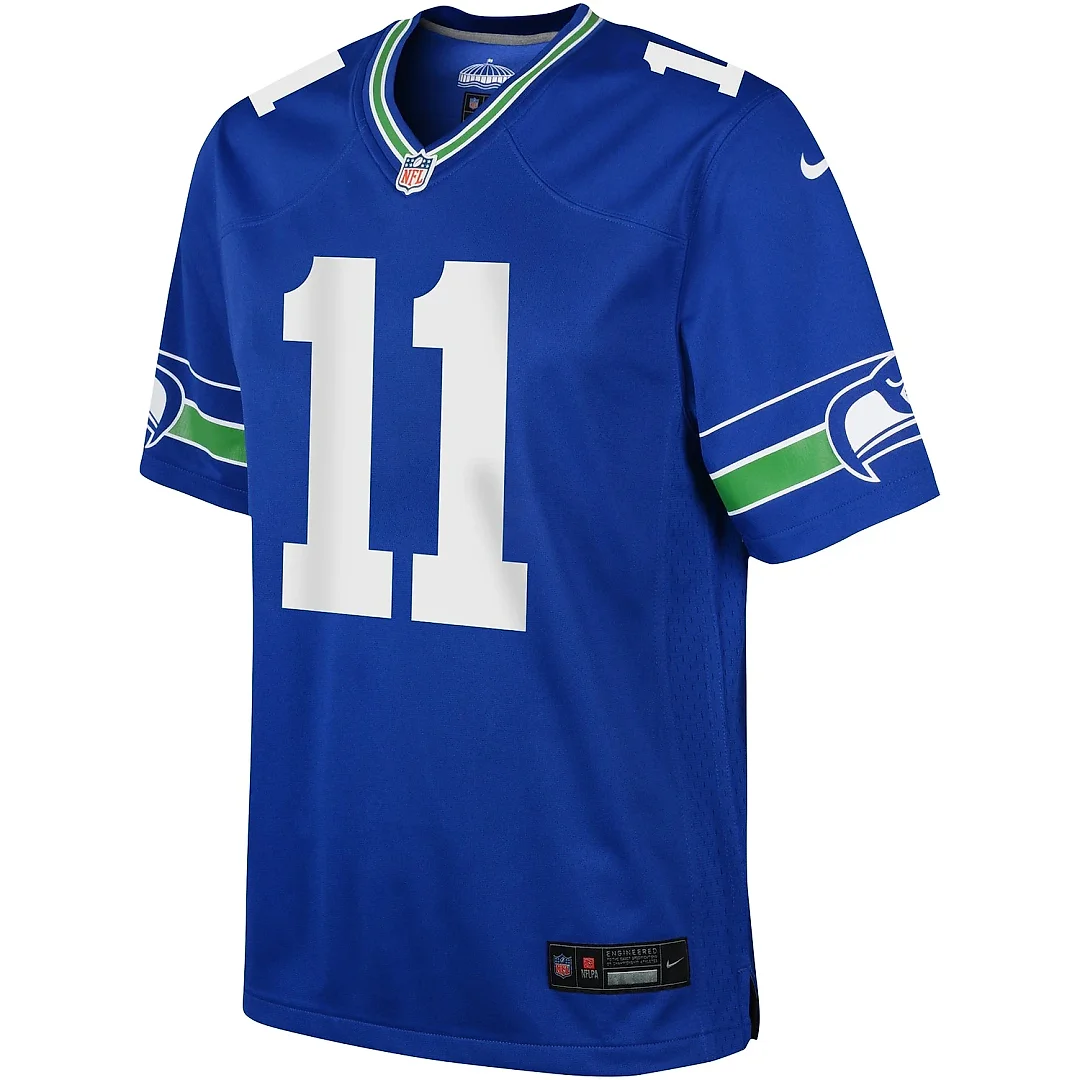 Zennovawear Youth Seattle Seahawks Jaxon Smith-Njigba Royal Game Jersey