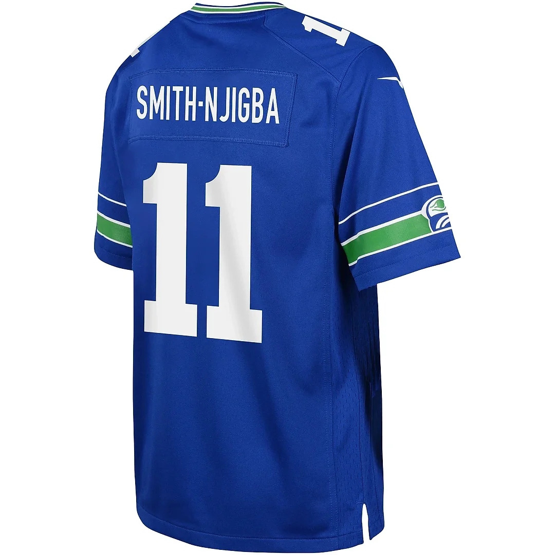 Zennovawear Youth Seattle Seahawks Jaxon Smith-Njigba Royal Game Jersey