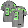 Zennovawear Youth Seattle Seahawks Russell Wilson Gray Inverted Team Game Jersey