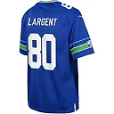 Zennovawear Youth Seattle Seahawks Steve Largent Royal Alternate Retired Player Game Jersey