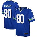 Zennovawear Youth Seattle Seahawks Steve Largent Royal Alternate Retired Player Game Jersey