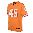 Zennovawear Youth Tampa Bay Buccaneers Devin White Orange Game Jersey