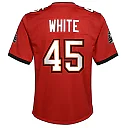 Zennovawear Youth Tampa Bay Buccaneers Devin White Red Game Jersey