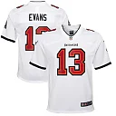 Zennovawear Youth Tampa Bay Buccaneers Mike Evans White Game Jersey