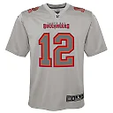 Zennovawear Youth Tampa Bay Buccaneers Tom Brady Gray Atmosphere Game Jersey